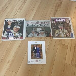 King Charles Coronation Officiall Souvenir Programme